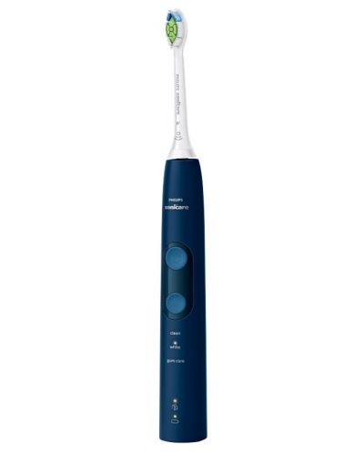 Електрическа четка за зъби Philips Sonicare - HX6851/53, 1 накрайник, бяла/синя - 2