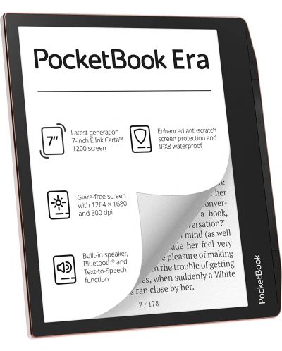 Електронен четец PocketBook - Era PB700, 7'', Sunset Coppper - 3
