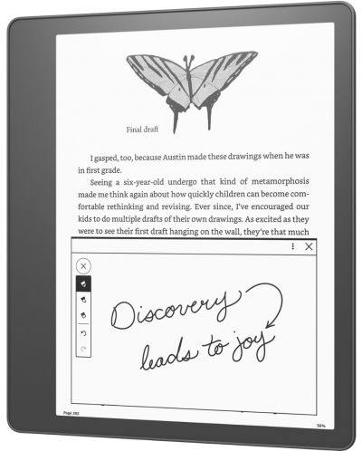Електронен четец Kindle - Scribe Premium Pen, 10.2'', 64GB, сив - 4