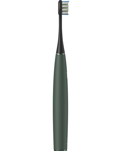 Електрическа четка за зъби Oclean - Air 2, 1 накрайник, зелена - 4