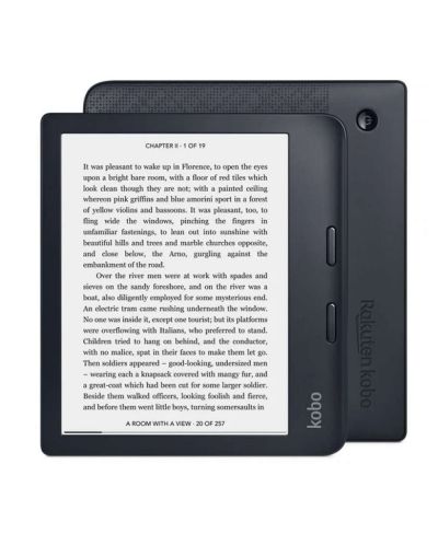 Електронен четец Kobo - Libra 2 Touchscreen, 7'', Черен - 2