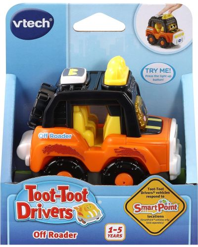 Електронна играчка Vtech Toot-Toot Drivers - Камион с висока проходимост - 3