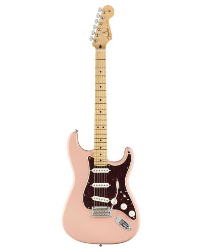 Електрическа китара Fender - Player Strat Limited MN, Shell Pink - 1