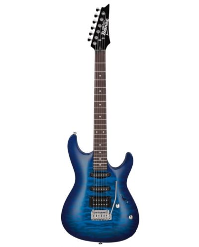 Електрическа китара Ibanez - GSA60QA, Transparent Blue Burst - 2