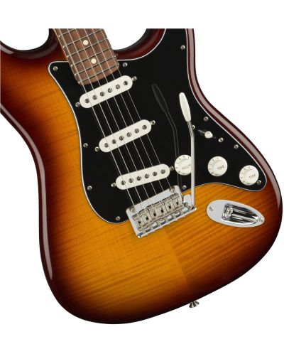 Електрическа китара Fender - Player Strat Plus Top, Tobacco Burst - 5