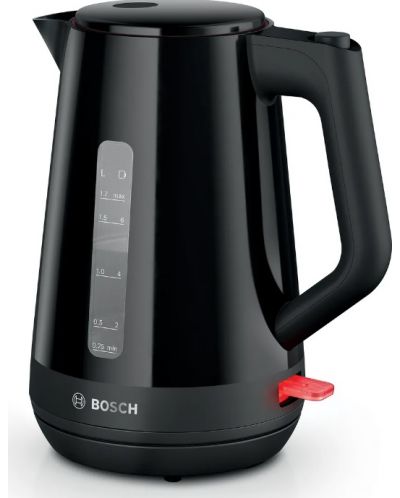 Електрическа кана за вода Bosch - MyMoment, 2400W, 1.7 l, черна - 1