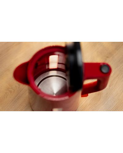 Електрическа кана за вода Bosch - MyMoment, 2400W, 1.7 l, червена - 4