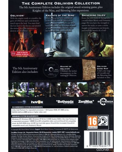 The Elder Scrolls IV: Oblivion 5th Anniversary Edition (PC) - 3