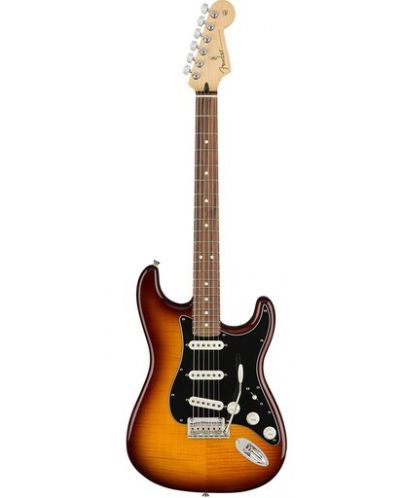 Електрическа китара Fender - Player Strat Plus Top, Tobacco Burst - 1