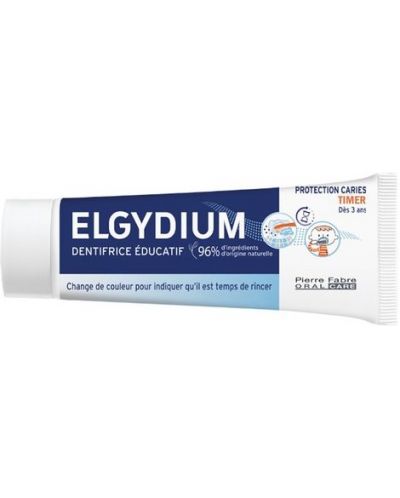 Elgydium Обучителна детска паста за зъби, горски плод, 50 ml (Лимитирано) - 3