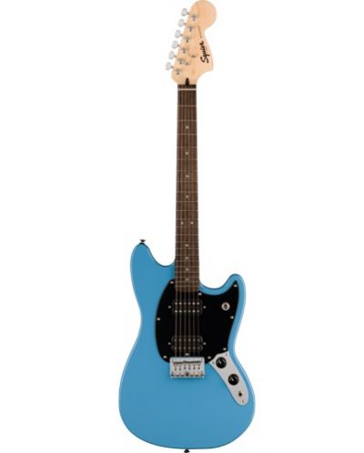 Електрическа китара Fender - Squier Sonic Mustang, California Blue - 1