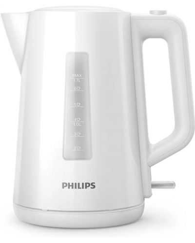 Електрическа кана Philips - HD9318/00, 2200W, 1.7 l, бяла - 1