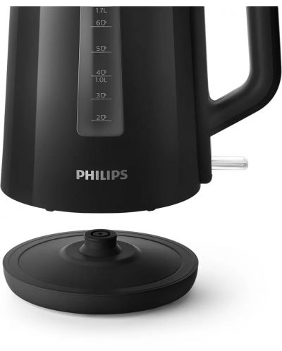 Електрическа кана Philips - HD9318/20, 2200W, 1.7 l, черна - 6
