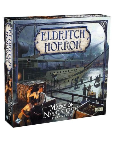 Разширение за настолна игра Eldritch Horror - Masks of Nyarlathotep - 1