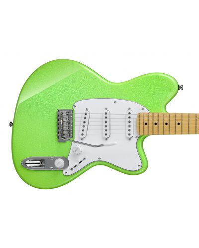 Електрическа китара Ibanez - YY10, Slime Green Sparkle - 6