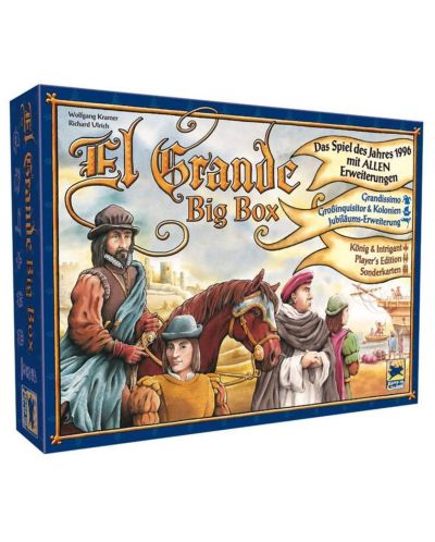 Настолна игра El Grande Big Box, стратегическа - 1