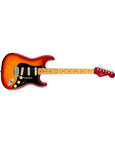 Електрическа китара Fender - American Ultra Luxe Strat, Plasma Red - 2