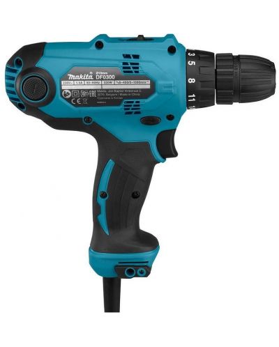 Електрически винтоверт Makita - DF0300, 320W, 1-10 mm, 230V - 4