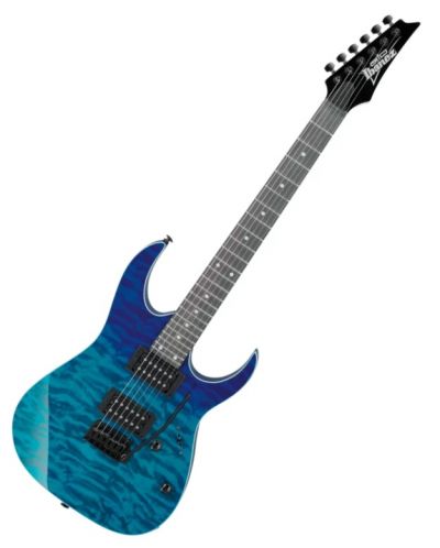 Електрическа китара Ibanez  GRG120QASP, Blue Gradation - 1
