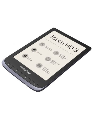 Електронен четец PocketBook - Touch HD 3 PB632, 6", сив - 3