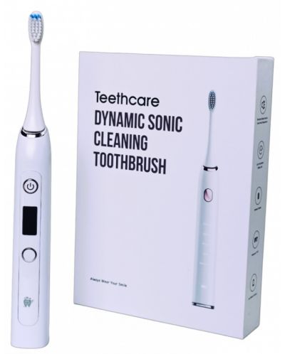 Електрическа четка за зъби IQ - Brushes White, 2 накрайници, бяла - 1