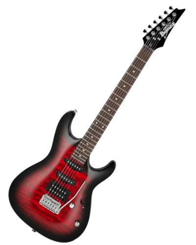 Електрическа китара Ibanez - GSA60QA, Transparent Red burst - 1