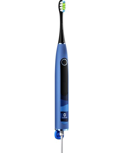 Електрическа четка за зъби Oclean - X10, 1 накрайник, синя - 3