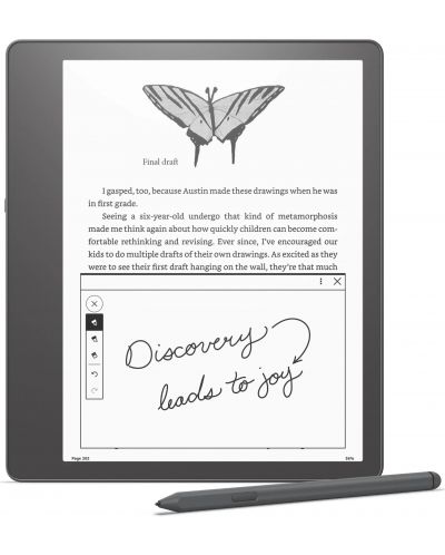 Електронен четец Kindle - Scribe Premium Pen, 10.2'', 64GB, сив - 1