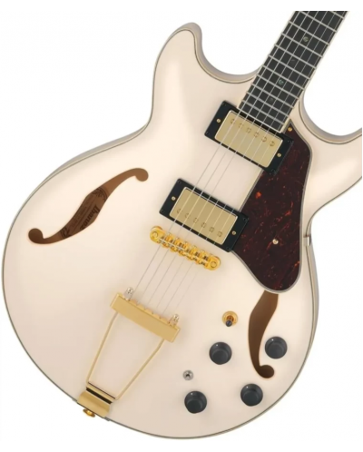 Електро-акустична китара Ibanez - AMH90, Ivory - 5