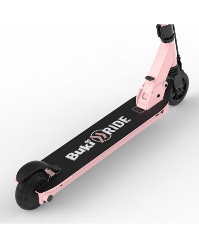 Електрически скутер Buki Ride - Розово злато, с аксесоари, 125 mm - 3