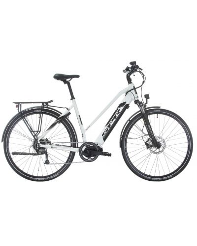 Дамски електрически велосипед SPRINT - Faster Lady, 28", 530 mm, бял/черен - 1