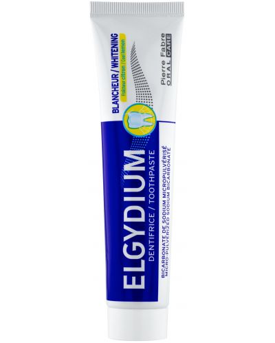 Elgydium Избелваща паста за зъби Whitening, Cool Lemon, 75 ml - 1