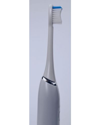 Електрическа четка за зъби IQ - Brushes White, 2 накрайници, бяла - 3