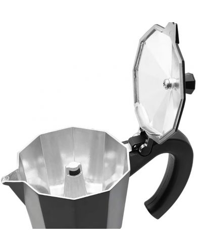 Електрическа кафеварка BOJ - Italiana, 6 чаши, 480 W, черна - 3
