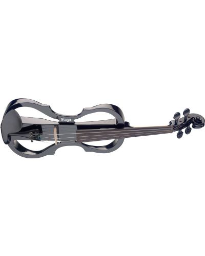 Електрическа цигулка Stagg - EVN X-4/4, черна - 2