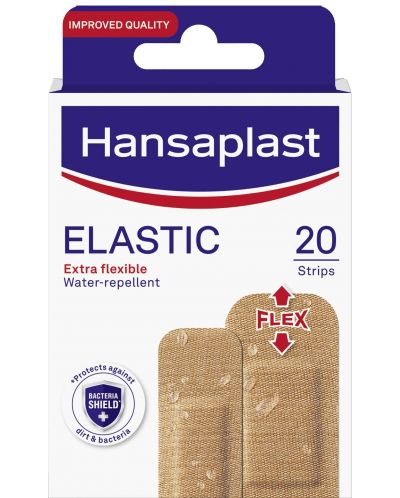 Elastic Пластири, 20 броя, Hansaplast - 1