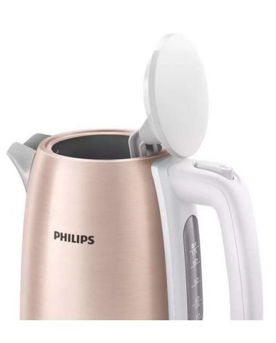 Електрическа кана за вода Philips - HD9350/96, 2200W, 1.7 l, Rose Gold Metallic - 3