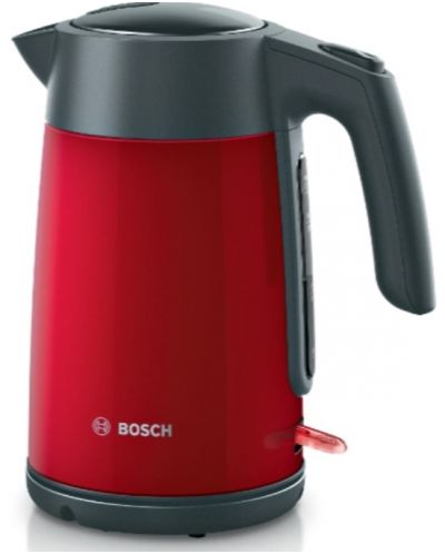 Електрическа кана Bosch - TWK7L464, 2400W, 1.7 l, червена - 1