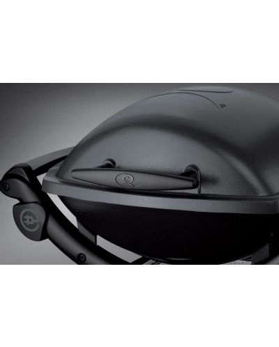 Електрическо барбекю със стойка Weber - Q1400, 2200 W, тъмносиво - 6