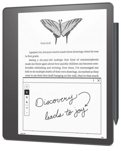 Електронен четец Kindle - Scribe, 10.2'', 16GB, Black + Basic Pencil - 2