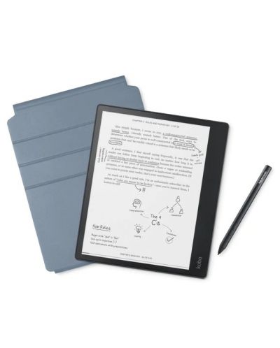 Електронен четец Kobo - Elipsa, 10.3'', 32GB, Touch, Black - 1