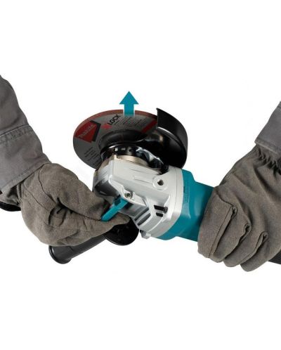 Електрически ъглошлайф Makita - GA5080RX02, 1400W, Ø125 mm, X-Lock - 4