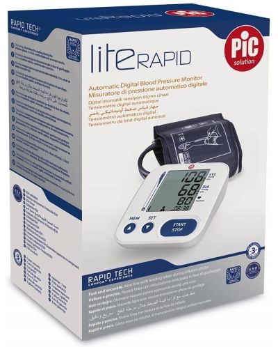 Lite Rapid Електронен апарат за кръвно налягане, Pic Solution - 2