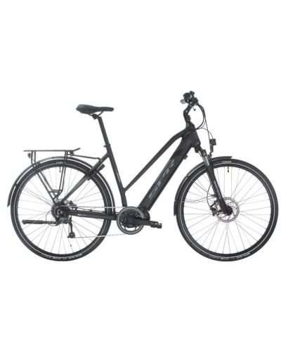 Дамски електрически велосипед SPRINT - Faster Lady, 28", 530 mm, черен/сив - 1