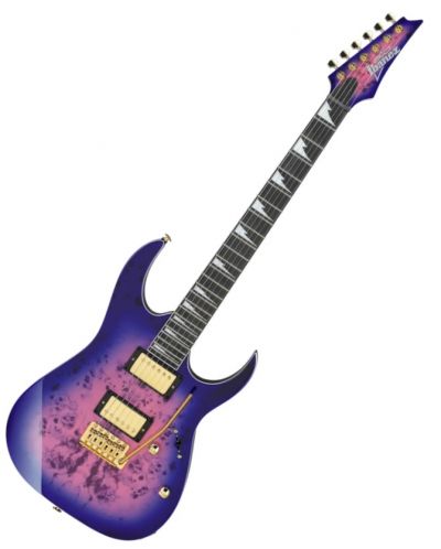 Електрическа китара Ibanez - GRG220PA, Royal Purple Burst - 1