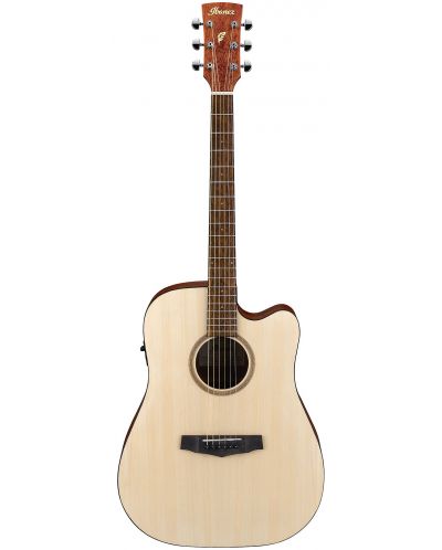 Електро-акустична китара Ibanez - PF10CE Open Pore, Natural - 1