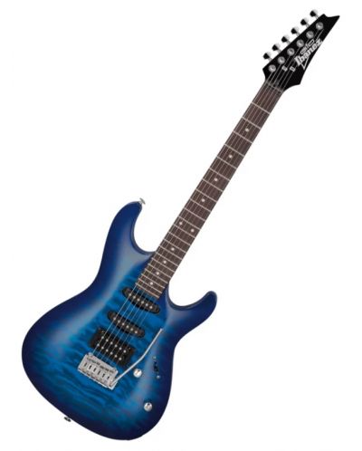 Електрическа китара Ibanez - GSA60QA, Transparent Blue Burst - 1