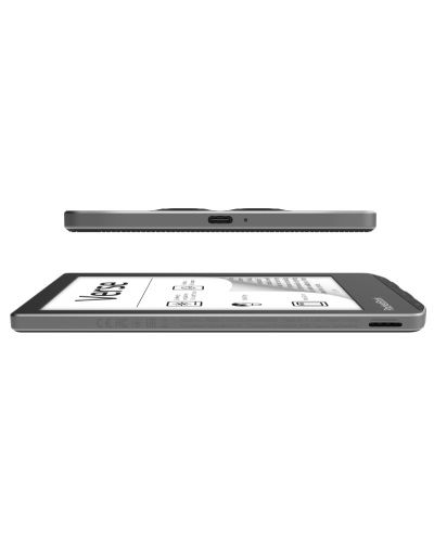 Електронен четец PocketBook - Verse, 6'', 512MB/8GB, Mist Grey - 8