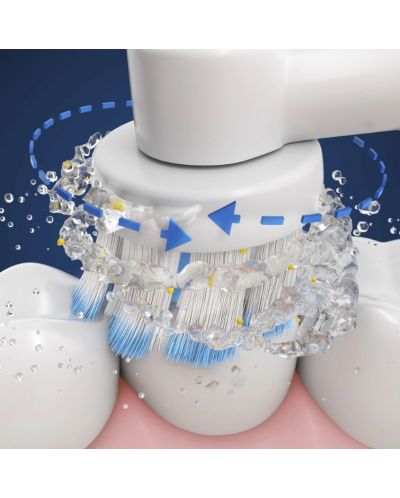 Електрическа четка за зъби Oral-B - GeniusX Rosegold 6/21/6, златиста - 5