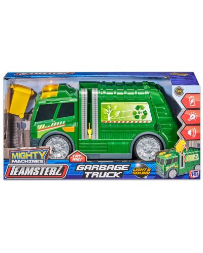 Електронна играчка HTI Teamsterz - Камион за боклук - 4
